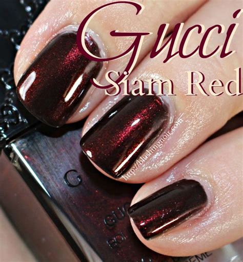 gucci nail polish swatches